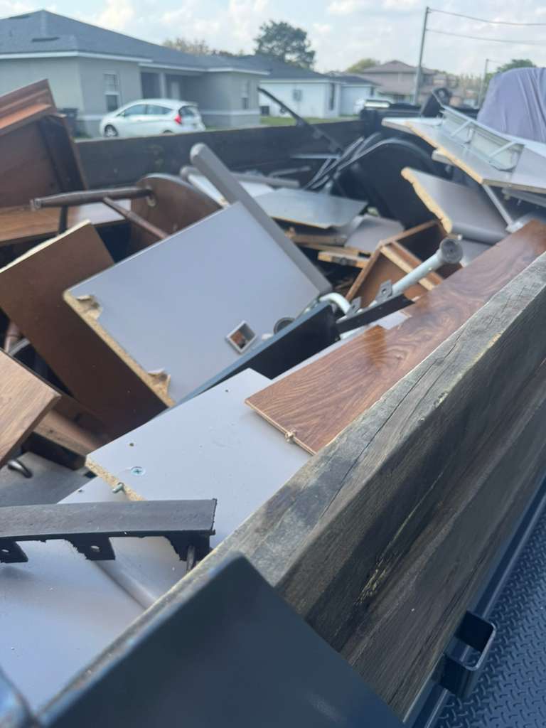 Furniture ready for pickup